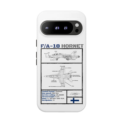 F/A-18 Hornet Schematic edition phone case (FAF Colour-Way)