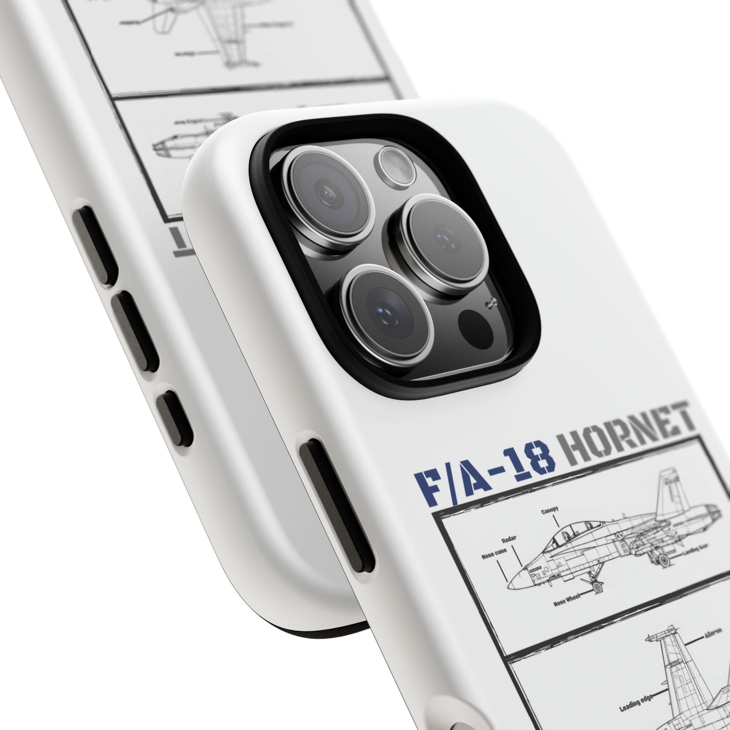 F/A-18 Hornet Schematic edition phone case (FAF Colour-Way)