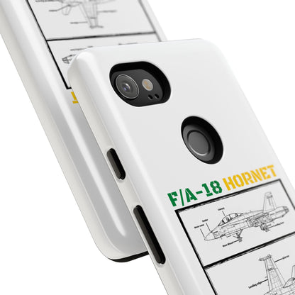F/A-18 Hornet Schematic edition phone case (RAAF Colour-Way)