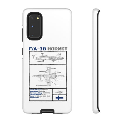F/A-18 Hornet Schematic edition phone case (FAF Colour-Way)
