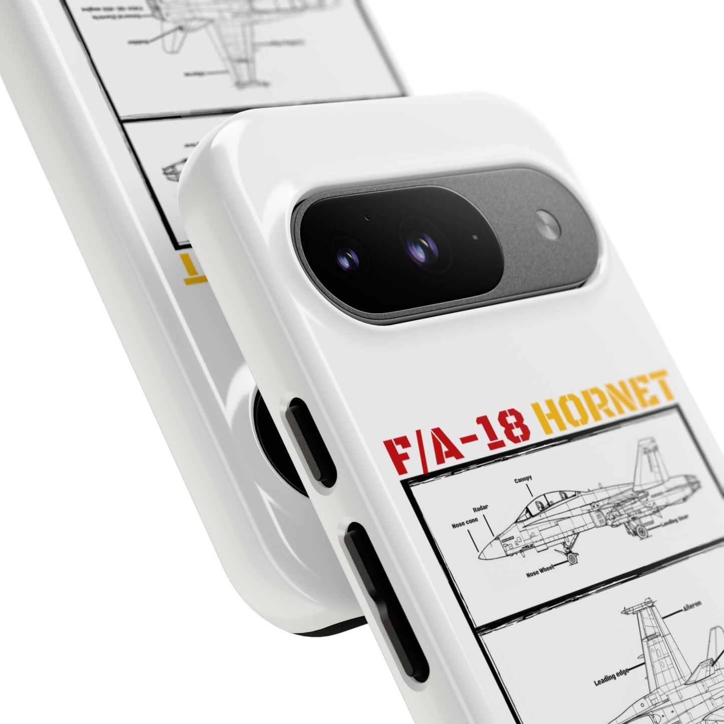 F/A-18 Hornet Schematic edition phone case (EDA Colour-Way)