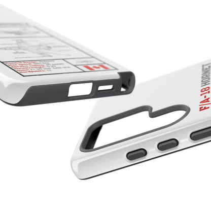 F/A-18 Hornet Schematic edition phone case (RCAF Colour-Way)