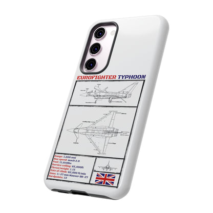 Eurofighter Typhoon Rigid Phone Case (RAF colour-ways)