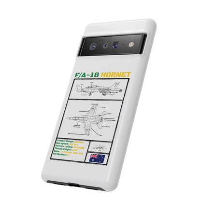 F/A-18 Hornet Schematic edition phone case (RAAF Colour-Way)