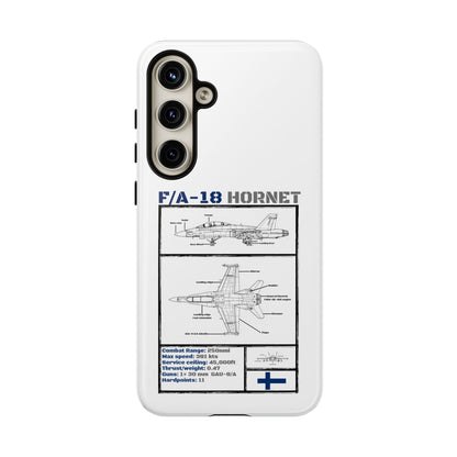F/A-18 Hornet Schematic edition phone case (FAF Colour-Way)