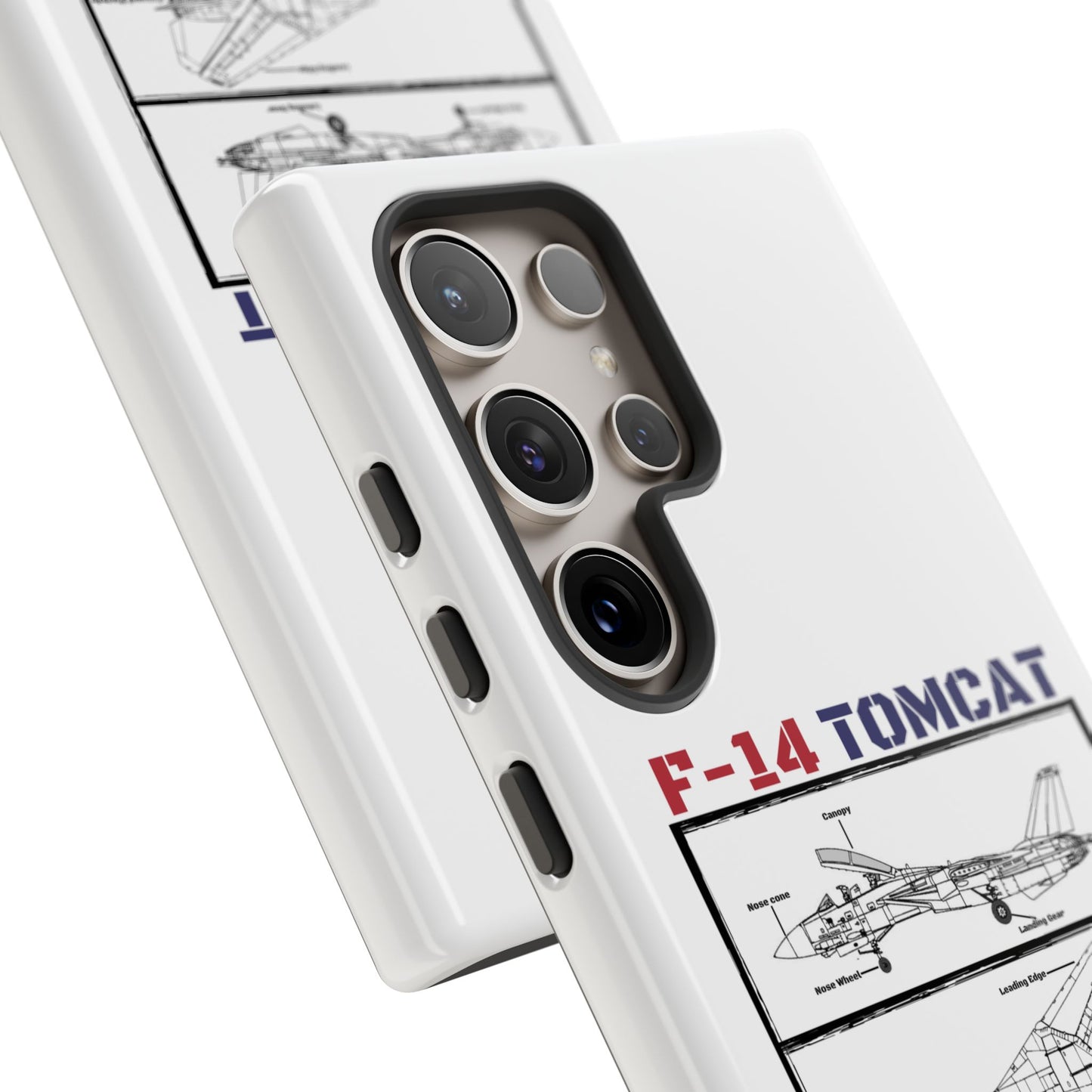 F-14 Tomcat Schematic edition phone case