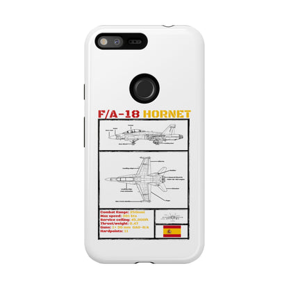 F/A-18 Hornet Schematic edition phone case (EDA Colour-Way)
