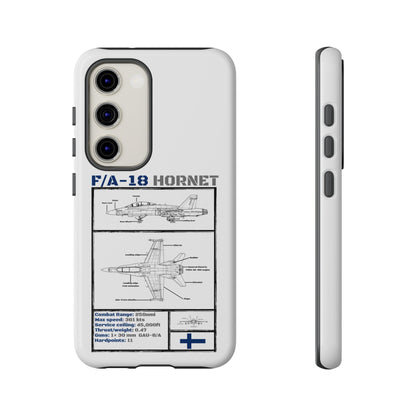 F/A-18 Hornet Schematic edition phone case (FAF Colour-Way)