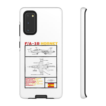 F/A-18 Hornet Schematic edition phone case (EDA Colour-Way)