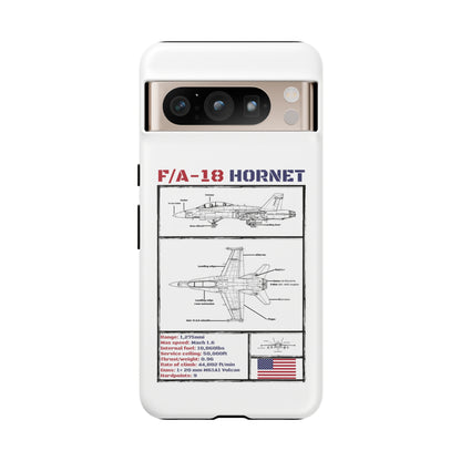 F/A-18 Schematic Rigid Phone Case (USAF colour-ways)