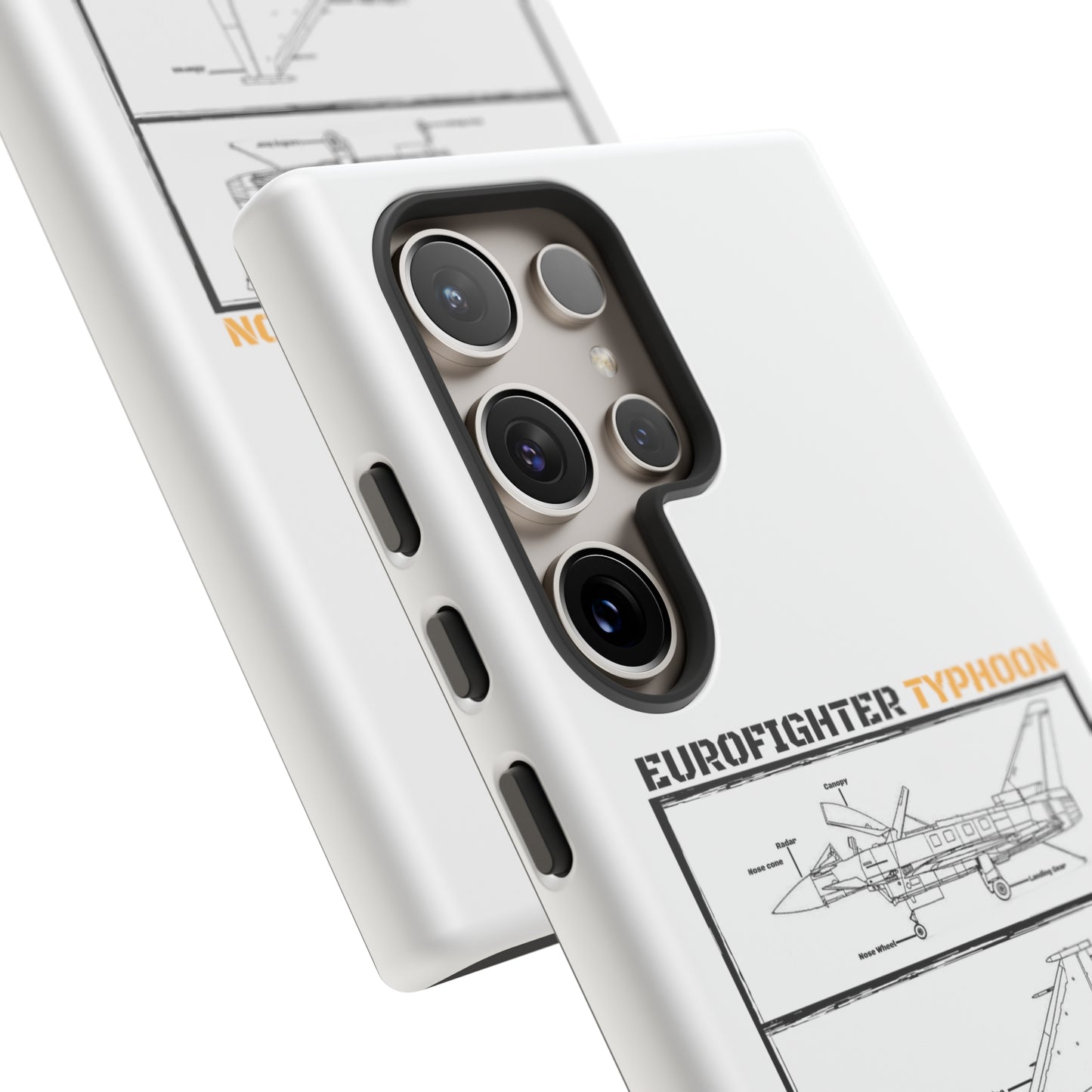 Eurofighter Typhoon Rigid Phone Case (Luftwaffe colour-ways)