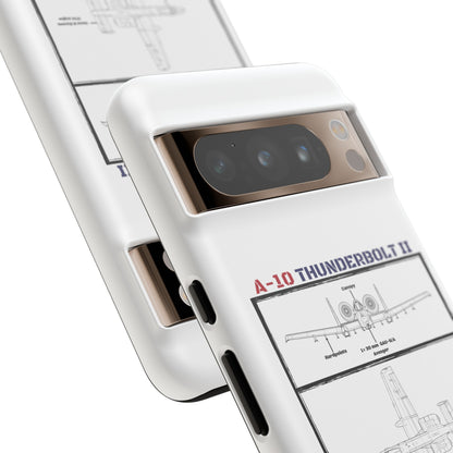 A-10 Schematic Rigid Phone Case (USAF colour-ways)