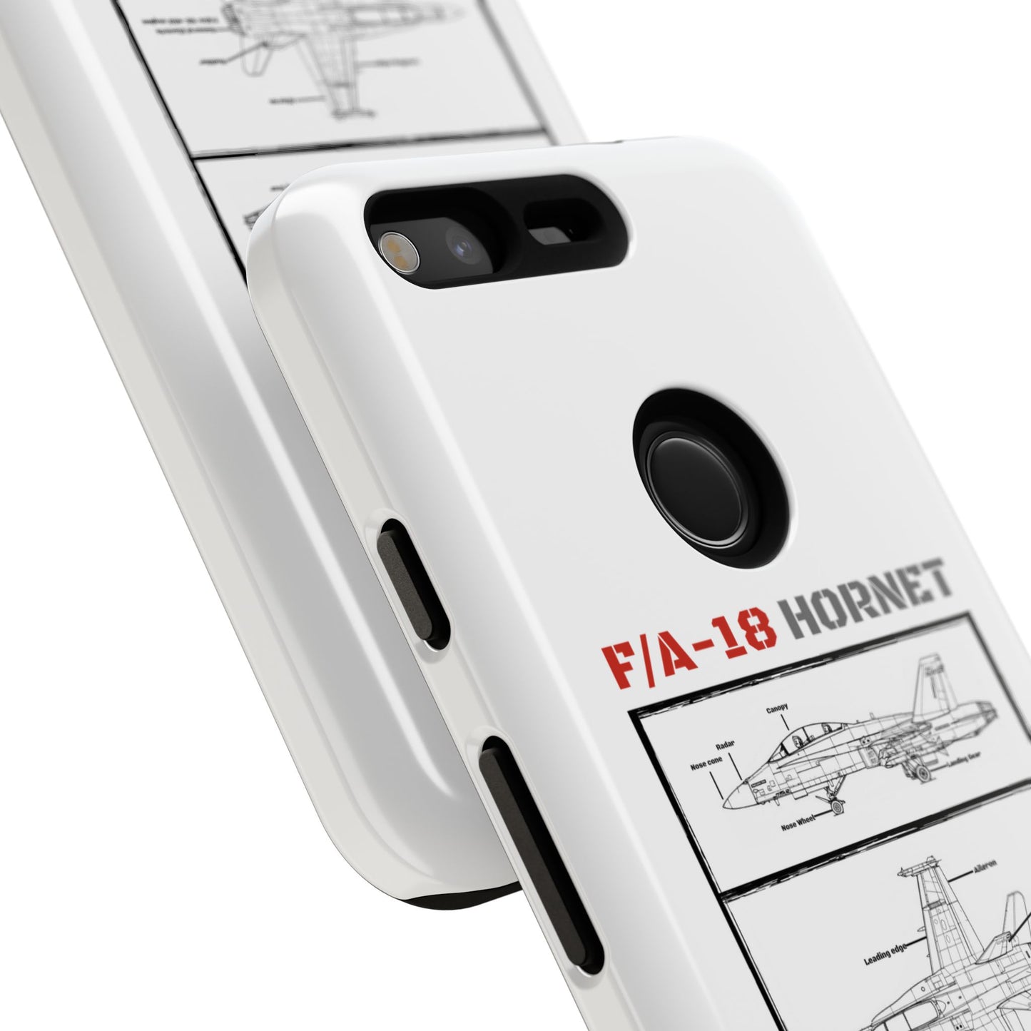 F/A-18 Hornet Schematic edition phone case (RCAF Colour-Way)