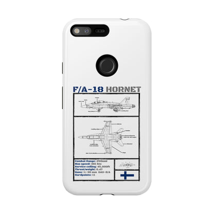 F/A-18 Hornet Schematic edition phone case (FAF Colour-Way)