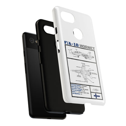 F/A-18 Hornet Schematic edition phone case (FAF Colour-Way)