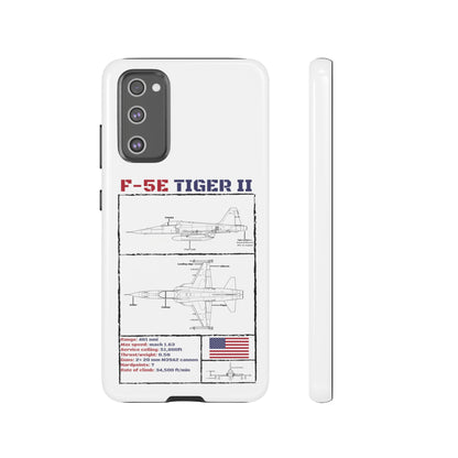 F-5E Schematic Durable Phone Case (USAF colour-ways)