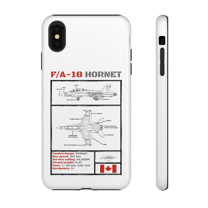 F/A-18 Hornet Schematic edition phone case (RCAF Colour-Way)