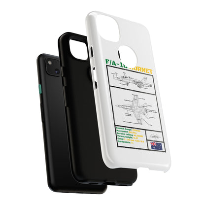 F/A-18 Hornet Schematic edition phone case (RAAF Colour-Way)