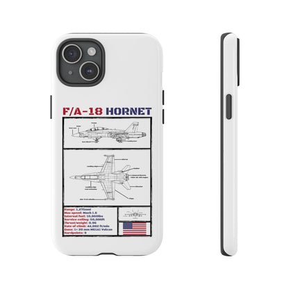 F/A-18 Hornet Schematic edition phone case (USAF Colour-Way)
