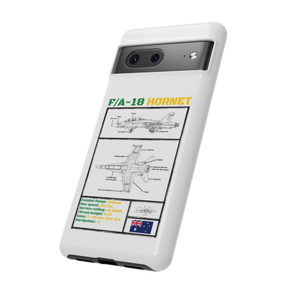 F/A-18 Hornet Schematic edition phone case (RAAF Colour-Way)