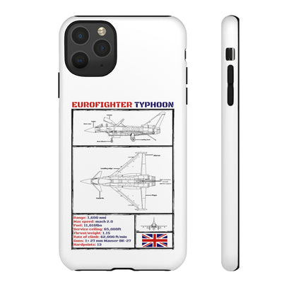 Eurofighter Typhoon Rigid Phone Case (RAF colour-ways)