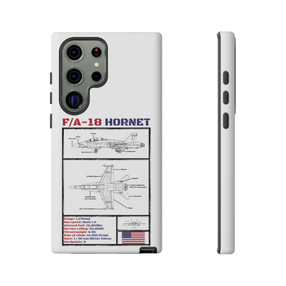 F/A-18 Hornet Schematic edition phone case