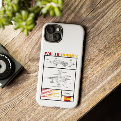 F/A-18 Hornet Schematic edition phone case (EDA Colour-Way)