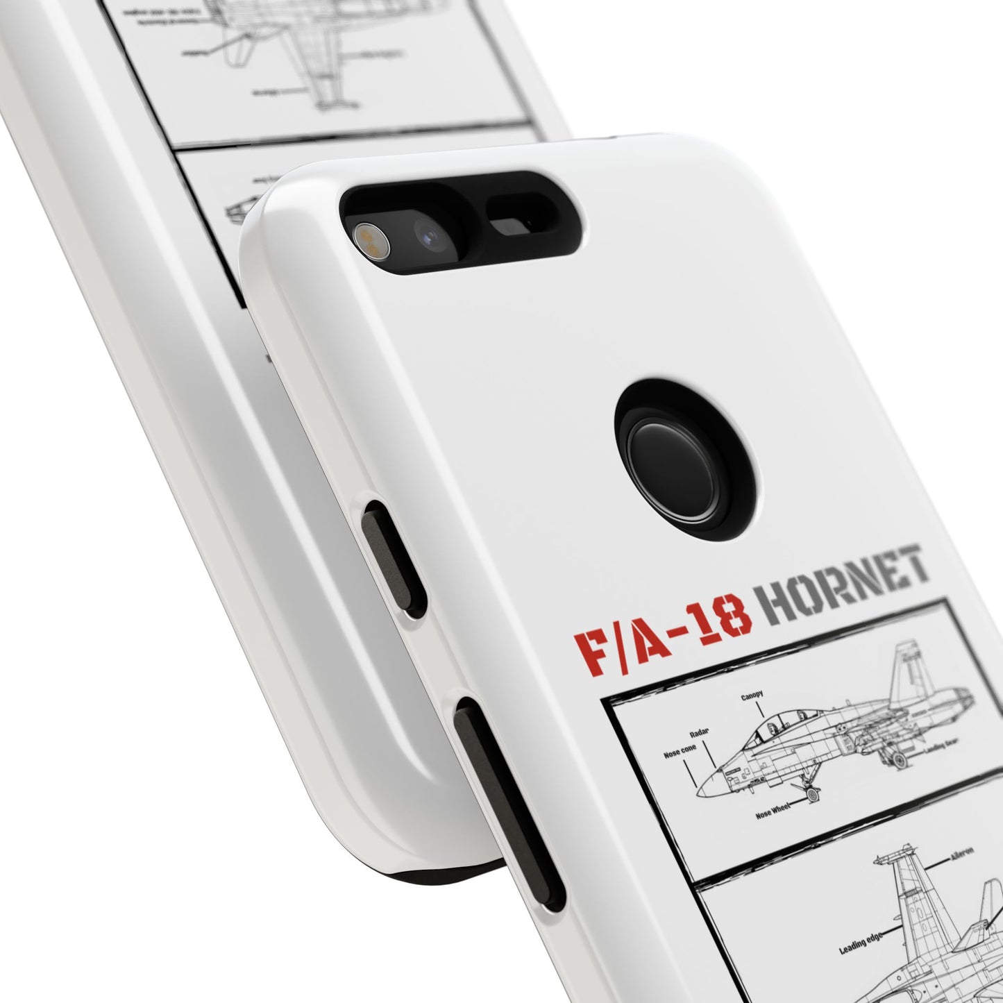 F/A-18 Hornet Schematic edition phone case (RCAF Colour-Way)
