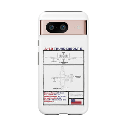 A-10 Schematic Rigid Phone Case (USAF colour-ways)