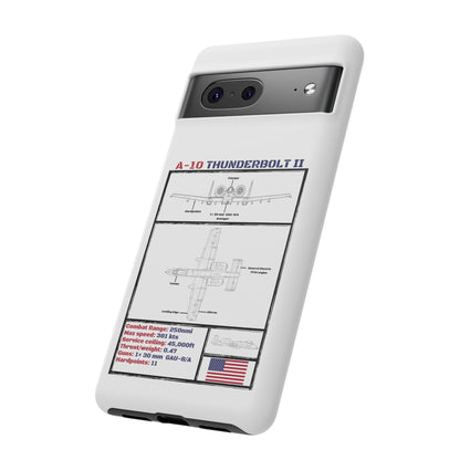 A-10 Schematic Rigid Phone Case (USAF colour-ways)