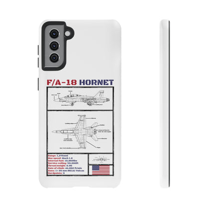 F/A-18 Hornet Schematic edition phone case