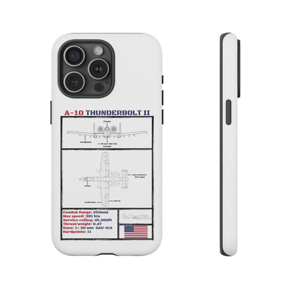 A-10 Schematic Rigid Phone Case (USAF colour-ways)