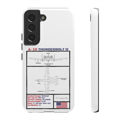 A-10 Schematic Rigid Phone Case (USAF colour-ways)