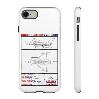 Eurofighter Typhoon Rigid Phone Case (RAF colour-ways)