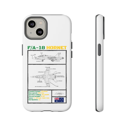 F/A-18 Hornet Schematic edition phone case (RAAF Colour-Way)