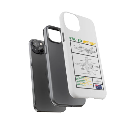F/A-18 Hornet Schematic edition phone case (RAAF Colour-Way)