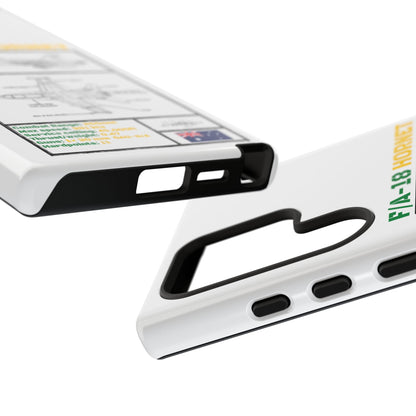 F/A-18 Hornet Schematic edition phone case (RAAF Colour-Way)