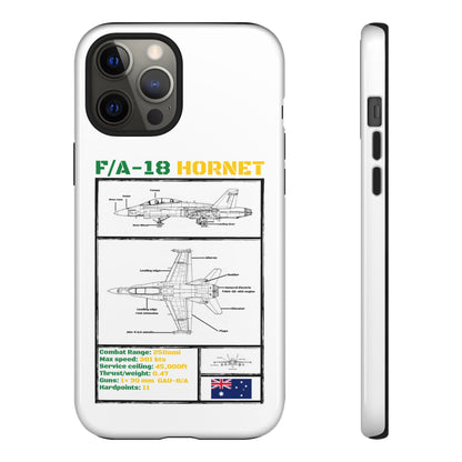 F/A-18 Hornet Schematic edition phone case (RAAF Colour-Way)
