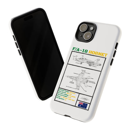 F/A-18 Hornet Schematic edition phone case (RAAF Colour-Way)
