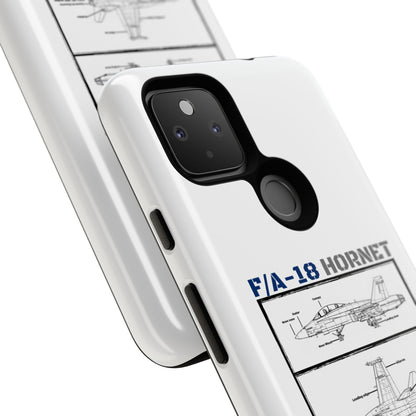 F/A-18 Hornet Schematic edition phone case (FAF Colour-Way)