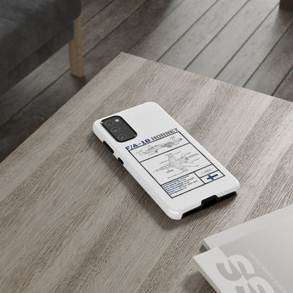 F/A-18 Hornet Schematic edition phone case (FAF Colour-Way)