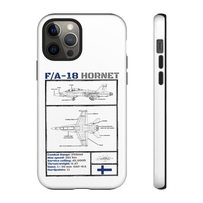 F/A-18 Hornet Schematic edition phone case (FAF Colour-Way)