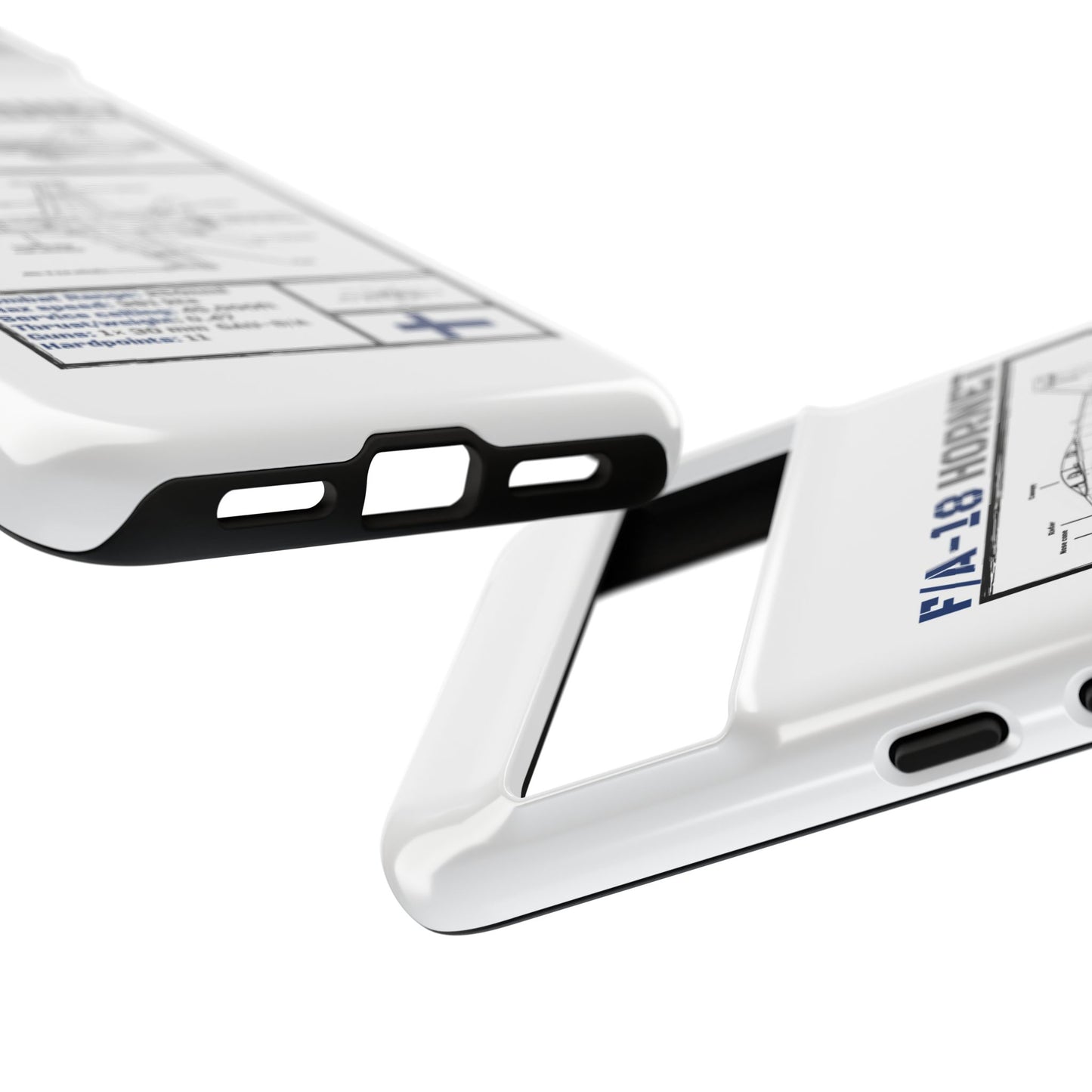 F/A-18 Hornet Schematic edition phone case (FAF Colour-Way)