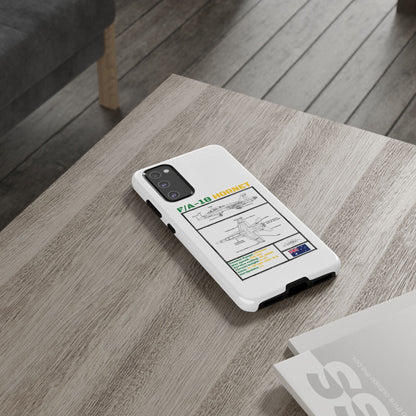 F/A-18 Hornet Schematic edition phone case (RAAF Colour-Way)