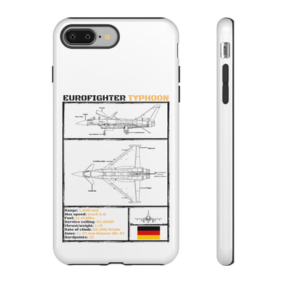 Eurofighter Typhoon Rigid Phone Case (Luftwaffe colour-ways)