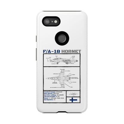 F/A-18 Hornet Schematic edition phone case (FAF Colour-Way)