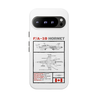 F/A-18 Hornet Schematic edition phone case (RCAF Colour-Way)