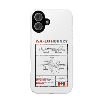 F/A-18 Hornet Schematic edition phone case (RCAF Colour-Way)