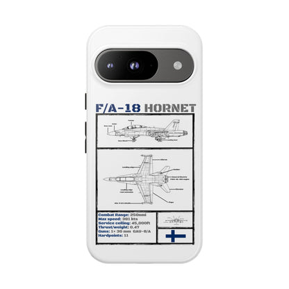 F/A-18 Hornet Schematic edition phone case (FAF Colour-Way)