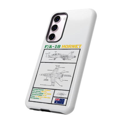 F/A-18 Hornet Schematic edition phone case (RAAF Colour-Way)